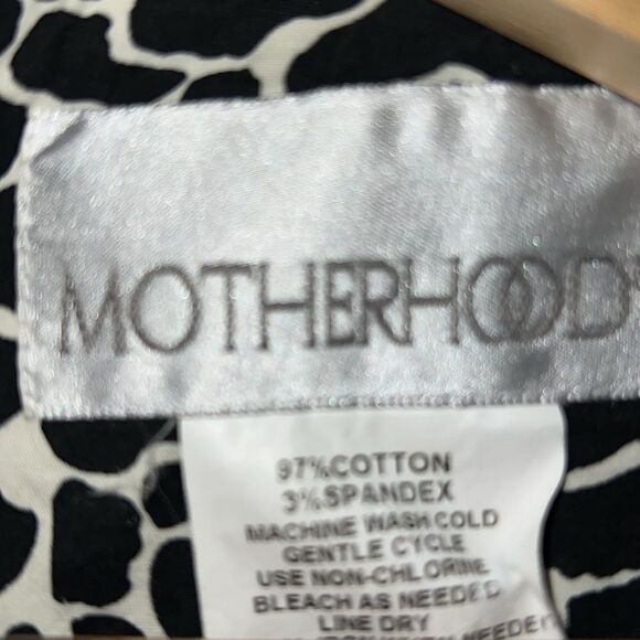 Motherhood black and white print sleeveless shift dress - Picture 7 of 10